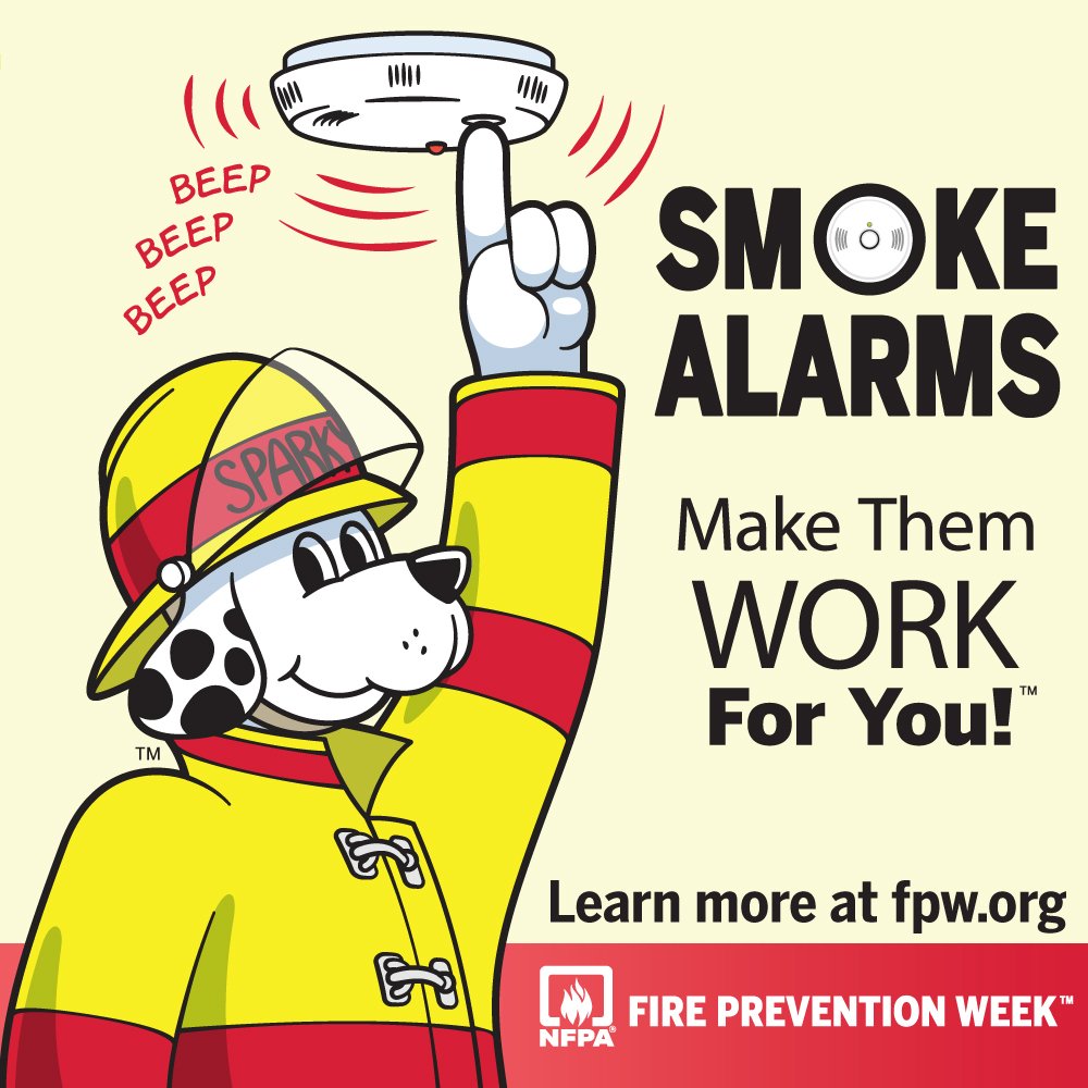 Sparky Fire Prevention Week 2024