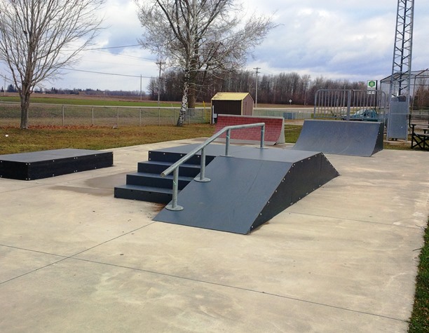 bright skate park